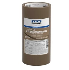 FITA ADESIVA MARROM 48MM X 40MT- TEK BOND