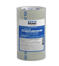 FITA ADESIVA TRANSPARENTE 48MM X 40MT- TEK BOND