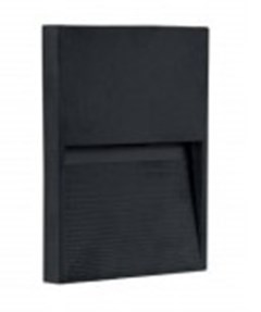 BALIZADOR LED LAYA LIT 2W 3000K PRETO- NORDECOR