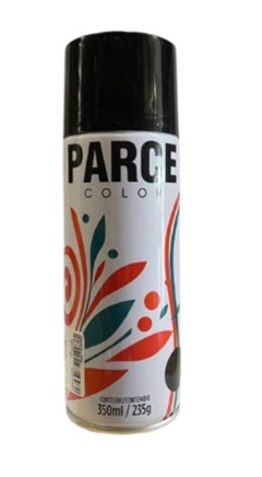 TINTA SPRAY ALTA TEMP 350ML PRETO BRILHANTE