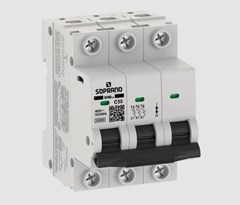 DISJUNTOR DIN TRIPOLAR  50A SHB3 GIII- SOPRANO