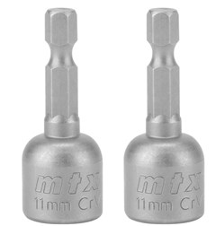SOQUETE MAGNETICO 11 X 45 MM 2 PCS- MTX