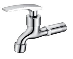 TORNEIRA METAL TANQUE PAREDE CURTA SLIM 1/2” 1/4 VOLTA CROMADA - PARCE