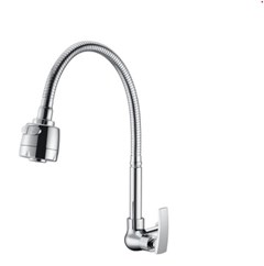 TORNEIRA METAL COZINHA PAREDE FLEXIVEL GOURMET SLIM 1/2” 1/4 VOLTA CROMADA - PARCE