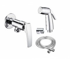 DUCHA HIGIENICA METAL C/REGISTRO SLIM 1/2” 1/4 VOLTA CROMADA - PARCE