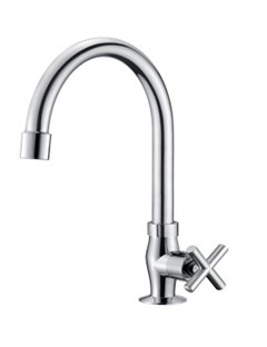 TORNEIRA METAL LAVATORIO MESA BICA BAIXA CLOVER 1/2” 1/4 VOLTA CROMADA - PARCE