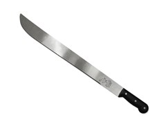 FACAO C/CABO DE PLASTICO REDONDO 16” PRETO - GAVILAN