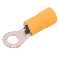 TERMINAL TIPO  OLHAL ISOLADO 4 A 6MM S4  AMARELO- GERMER