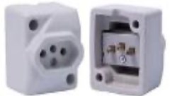 TOMADA EXT LOUCA QUADR 2P+T - BARAO