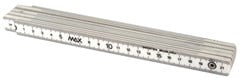 ESCALA METRICA (METRO) PLASTICO 2MT CM/CM BARAO - MAX