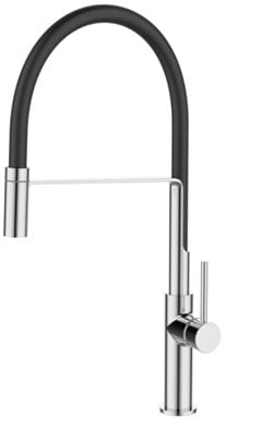 TORNEIRA METAL COZINHA MESA 1/2” 1/4V MAX FLEXIVEL CROMADA - PARCE