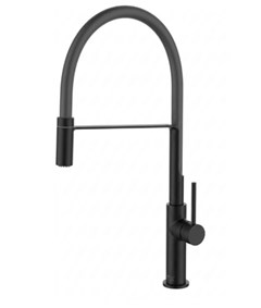 TORNEIRA METAL COZINHA MESA 1/2” 1/4V MAX FLEXIVEL PRETA - PARCE