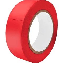 FITA ISOLANTE 19MM X 10MT VERMELHA - BARAO