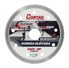 DISCO DIAMANTADO 110MM DUROKORT PREMIUM - CORTAG