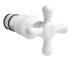 REPARO P/REGISTRO C/ACABAMENTO BRANCO - VIQUA