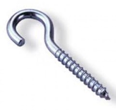 GANCHO GALVANIZADO S/BUCHA N 08 - COMPREL