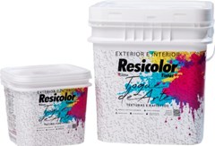 TEXTURA DESENHO (QUARTZO) HIDRORREPELENTE ACRILICA 20KG BRANCO - RESICOLOR