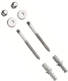 PARAFUSO P/ VASO SANITARIO B 12 CROMADO - PARCE