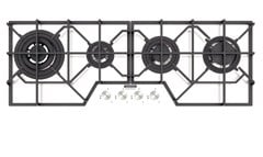 COOKTOP A GAS ACENDIMENTO AUTOMATICO GLASS FULL SLIM 4 BOCAS VIDRO TEMPERADO BRANCO - TRAMONTINA