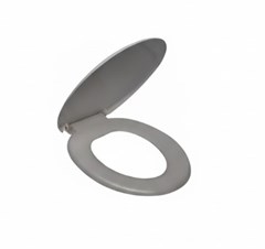 ASSENTO SANITARIO SOPR PLASTICO BASICO CINZA - ATLAS