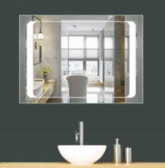ESPELHO SOFISTIC RETANGULAR C/LED 70X50CM  - PARCE