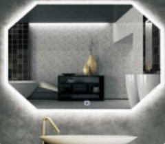 ESPELHO ORION RETANGULAR C/LED 70X50CM  - PARCE