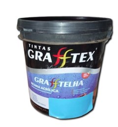 RESINA ACRILICA MULTIUSO 3 6L GRAFITE - GRAFFTEX
