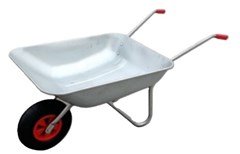 CARRINHO DE MAO 65LTS GALVANIZADO CARGA 100KG - BARAO