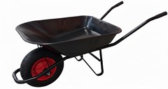 CARRINHO DE MAO ACO 80LTS PRETO CARGA 130KG - BARAO