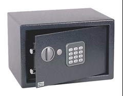 COFRE ELETRONICO SECRET 200X310X200MM GRAFITE - SILVANA