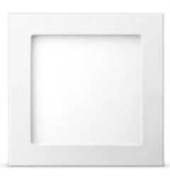 LUMINARIA EMBUTIR 28,5X28,5 QUADRADA LED24W 6500K BRANCA - ELGIN