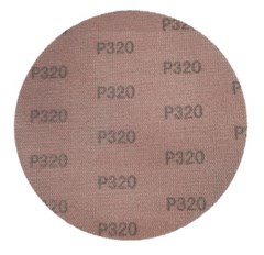 LIXA DISCO TELADA GR 320 225MM C/VELCRO - COMPEL