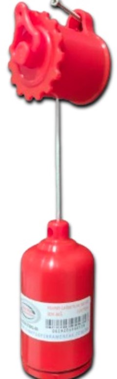 PRUMO DE PAREDE  C/CARRETILHA 500GR S/IMÃ- TIMOTEO FERRAMENTAS