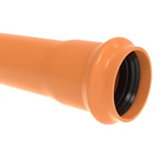 TUBO ESGOTO OCRE 100MM 6MTS COLETOR JEI - ASPERBRAS