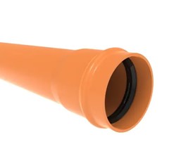 TUBO ESGOTO OCRE 150MM 6MTS COLETOR JEI - ASPERBRAS