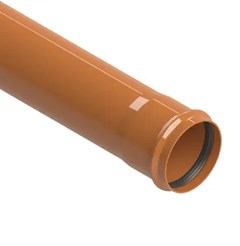 TUBO ESGOTO OCRE 200MM 6MTS COLETOR JEI - ASPERBRAS