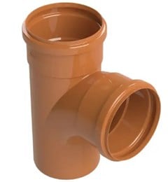 TE ESGOTO COLETOR OCRE 100MM JE PBB- ASPERBRAS
