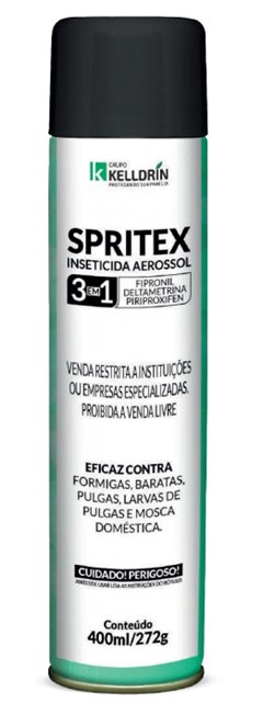 INSETICIDA SPRITEX AEROSSOL 400ML -KELLDRIN