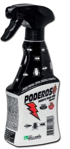 INSETICIDA PODEROSO PRONTO P/USO 500ML - KELLDRIN