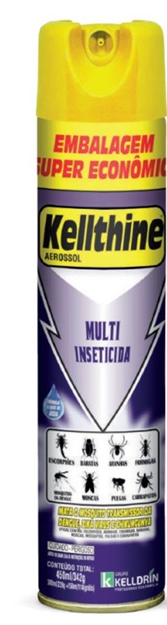 INSETICIDA MULTI KELLTHINE AEROSSOL 450ML- KELLDRIN