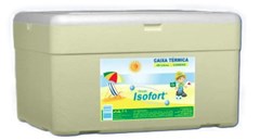 CAIXA ISOPOR TERMICA 60LTS C/DRENO - ISOFORT