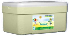 CAIXA ISOPOR TERMICA 70LTS C/DRENO - ISOFORT