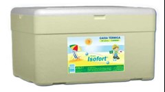 CAIXA ISOPOR TERMICA 80LTS C/DRENO - ISOFORT