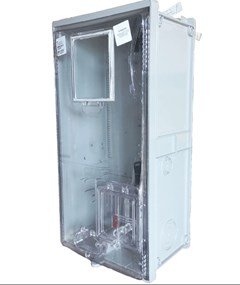 CAIXA MEDIDOR CN1 4O-100A TRIFASICO P6 CINZA - TAF