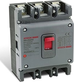DISJUNTOR CAIXA MOLDADA ASGARD 3POLOS 250A 690V - STECK