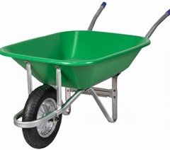 CARRINHO DE MAO CACAMBA PLASTICO 60LTS VERDE - METALOSA