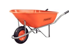 CARRINHO DE MAO CACAMBA PLASTICA LARANJA 110L BRACO METAL - TRAMONTINA