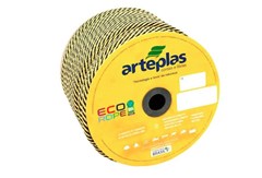 CORDA PET TRANCADA ECO ROPE  10.0MM SINALIZACAO 165MT - ARTEPLAS