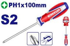 CHAVE FENDA PHILIPS 5X100MM PONTA MAGNETICA - EMTOP