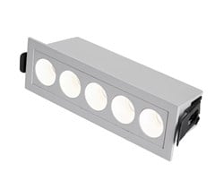 LUMINARIA EMBUTIR DOWNLIGHT 35º 10W 3000K  -NORDECOR